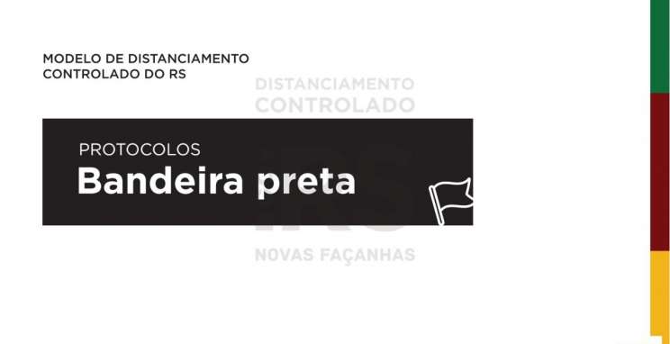 Bandeira preta impõe restrições a setores produtivos