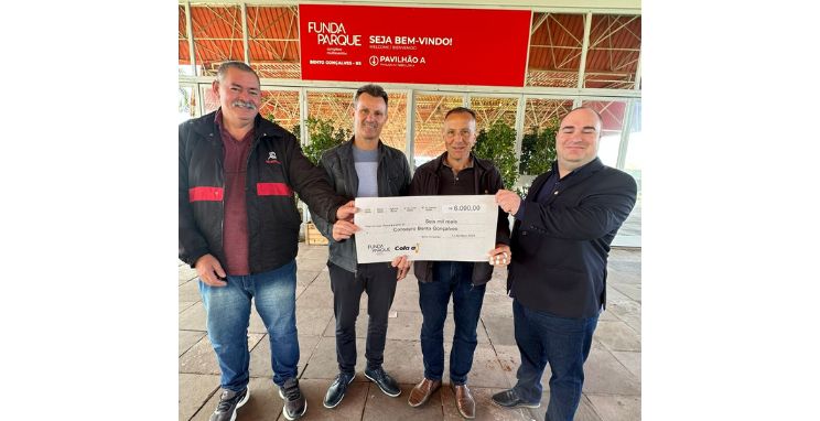 Consepro-BG recebe doação de R$ 6 mil para aplicação na segurança pública de Bento Gonçalves