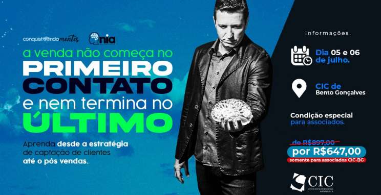 Curso no CIC-BG mostra como neurociência pode ajudar nas vendas