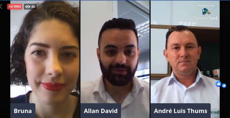 Sicredi compartilha, em live do CIC-BG, dicas para encontrar o equilíbrio financeiro