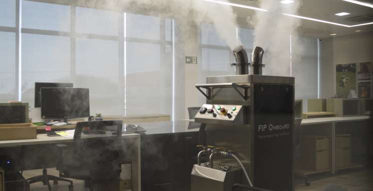 CIC-BG recebe sanitização em espaços de uso coletivo