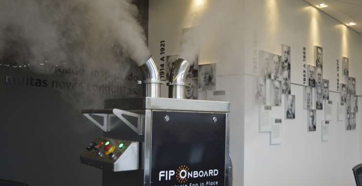 CIC-BG recebe sanitização em espaços de uso coletivo