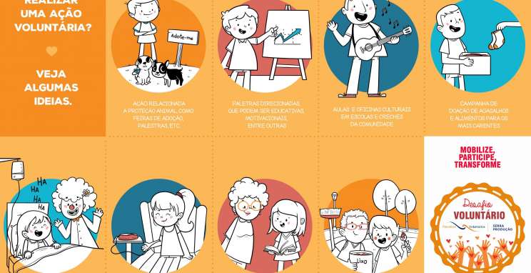 Desafio Voluntário será nos dias 27 e 28 de agosto