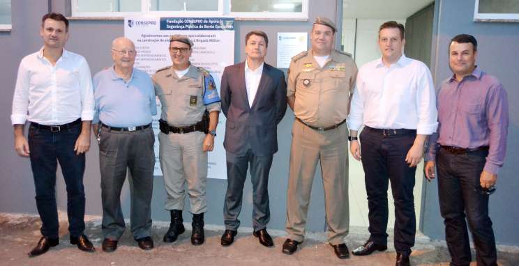 CONSEPRO entrega novos alojamentos a Brigada Militar