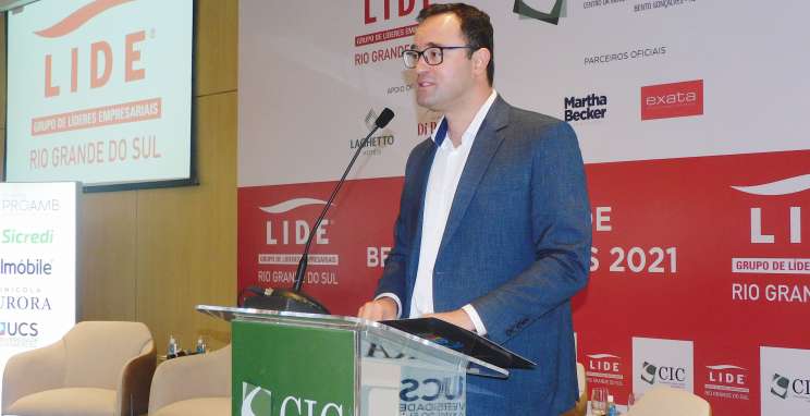 Diogo Siqueira, prefeito de Bento Gonçalves