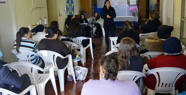 Ação solidária proporciona momentos de reflexão na AAPECAN