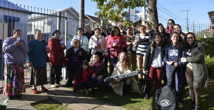 Ação solidária proporciona momentos de reflexão na AAPECAN