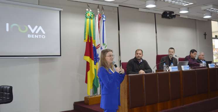 Inova Bento apresenta projeto e realizações na Câmara de Vereadores