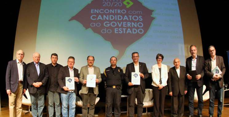 Agenda 2020 entrega para candidatos  ao Piratini as 10 prioridades do RS