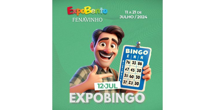 ExpoBento terá noite de bingo com lucro revertido para causa animal