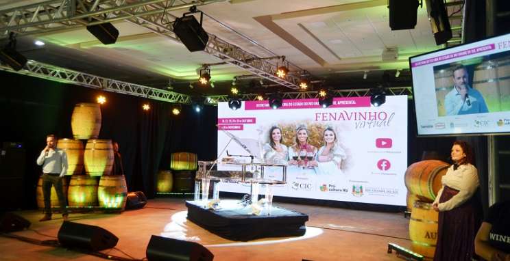Fenavinho Virtual comemora aproximação da festa com o público