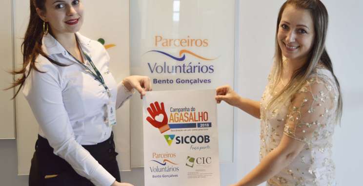 Parceiros Voluntários e Sicoob promovem a solidariedade com Campanha do Agasalho
