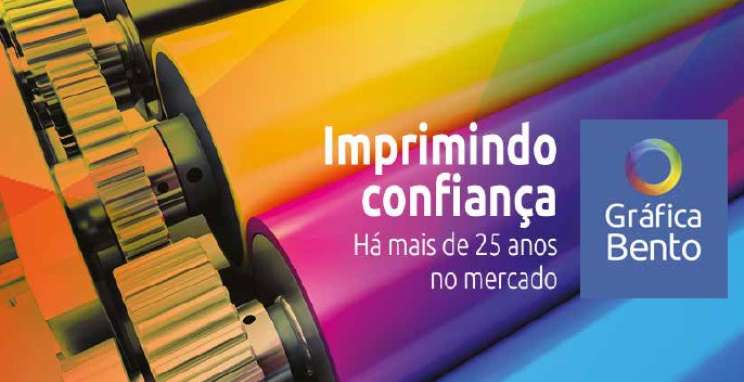 Gráfica Bento imprime com tecnologia e qualidade