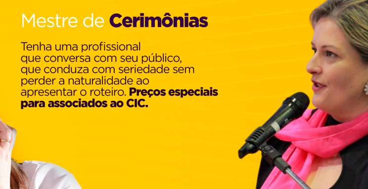 Andréia Lara é a voz dos grandes eventos na Serra Gaúcha