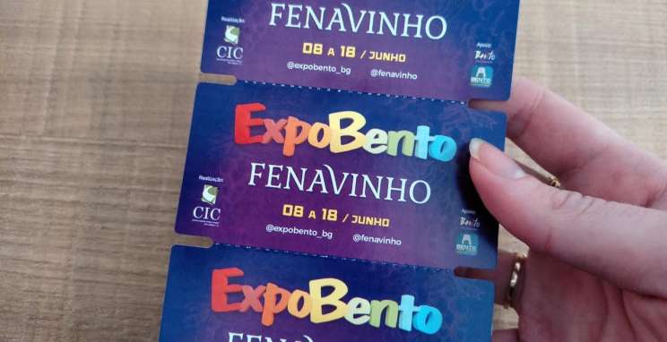 Ingressos antecipados para a ExpoBento estão à venda com preços promocionais