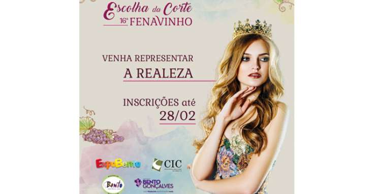 Candidatas têm até dia 28 para participar da escolha da corte da 16ª Fenavinho