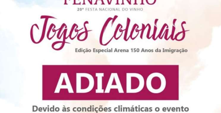 Jogos coloniais: Etapa classificatória adiada para domingo, 27 de abril