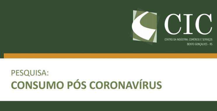 Pesquisa do CIC-BG investiga hábitos de consumo pós pandemia