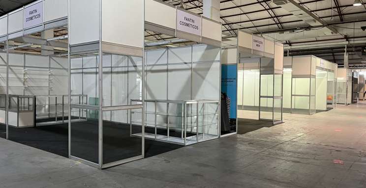 Reta final: montagem dos estandes da 30ª ExpoBento está próxima da conclusão