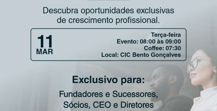 CIC-BG lança Programa de Educação Executiva para líderes empresariais