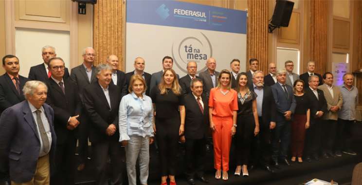 Elton Paulo Gialdi toma posse no Conselho Superior da Federasul