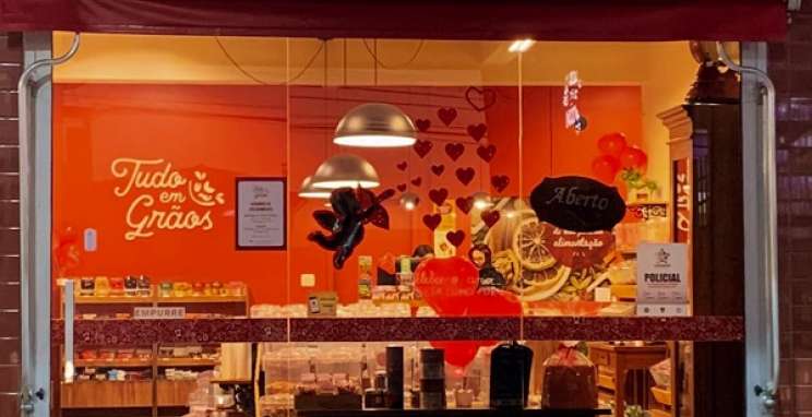 Tudo em Grãos oferece produtos destinados à alimentação saudável