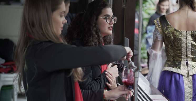 Fenavinho celebra a alegria do imigrante com desfile alegórico 