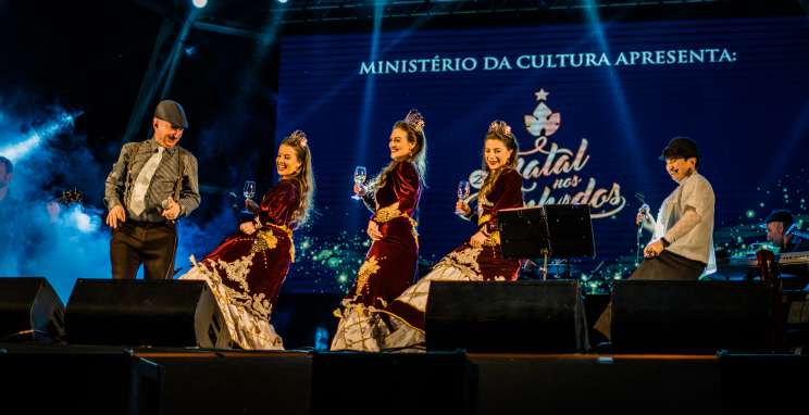 Natal nos Vinhedos se consolida como atrativo turístico na Serra